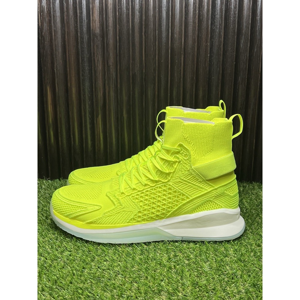 Size 10.5 - APL Concept X Men's Basketball Shoes Energy Neon Glow /Silver/white
